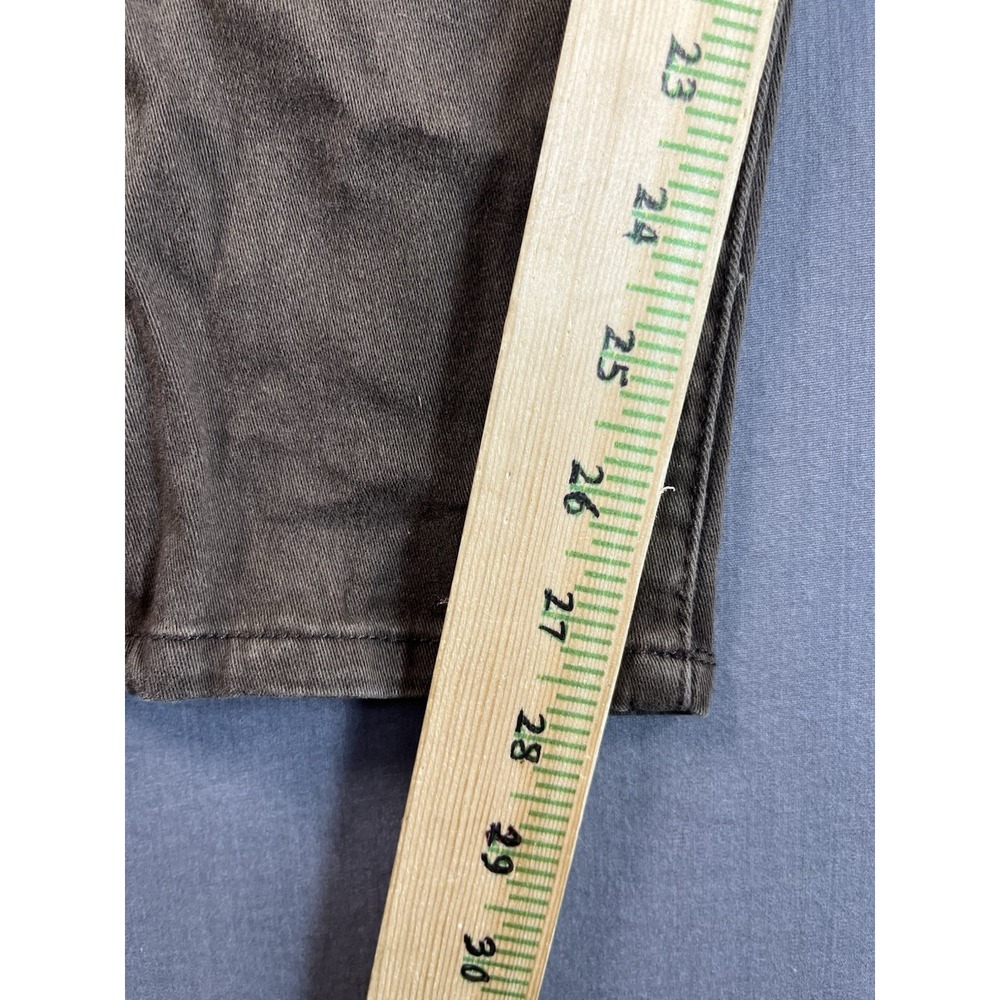 Carbon Pants Mens 28x30 Brown Slim Fit Freedom Flex Stretch Chinos Cotton Casual - Picture 4 of 9